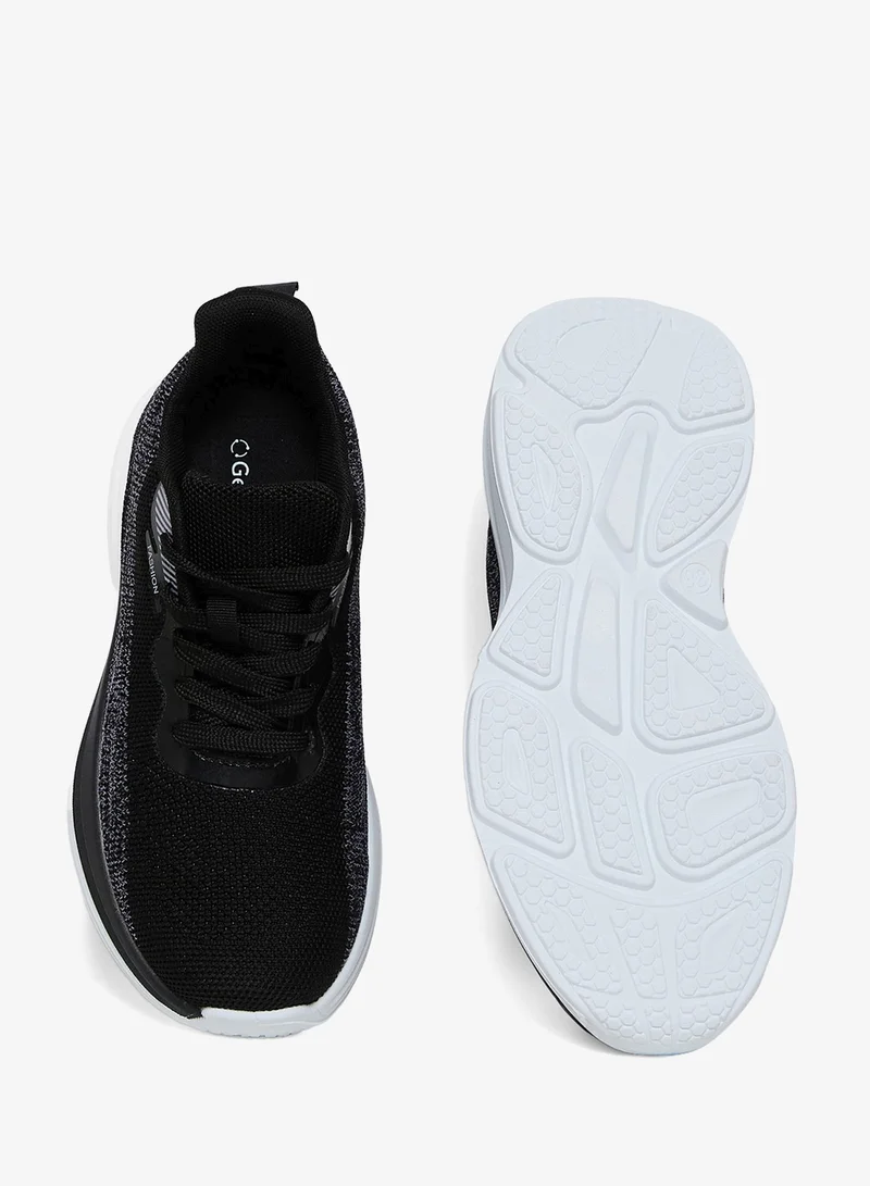 Geoomnii BLACK GEOOMNII All-Day Comfort with Sports Shoes for Women – Breathable Mesh, Cushioned Insole, Lightweight Feel, Non-Slip Grip, Flexible Fit for Women | Best Price UAE