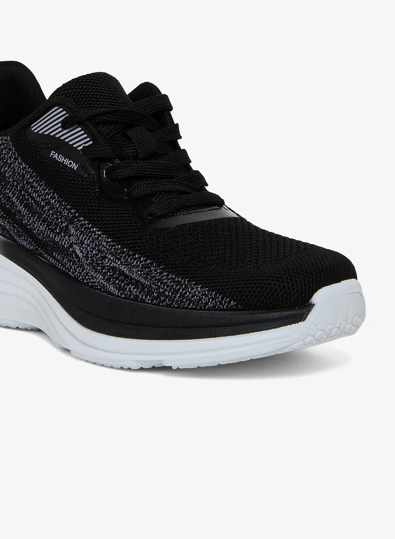 Geoomnii BLACK GEOOMNII All-Day Comfort with Sports Shoes for Women – Breathable Mesh, Cushioned Insole, Lightweight Feel, Non-Slip Grip, Flexible Fit for Women | Best Price UAE