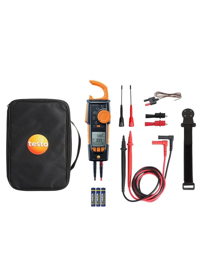 testo 770-3 Digital Hook Clamp Meter with Bluetooth (PN: 0590 7703) - Image 2