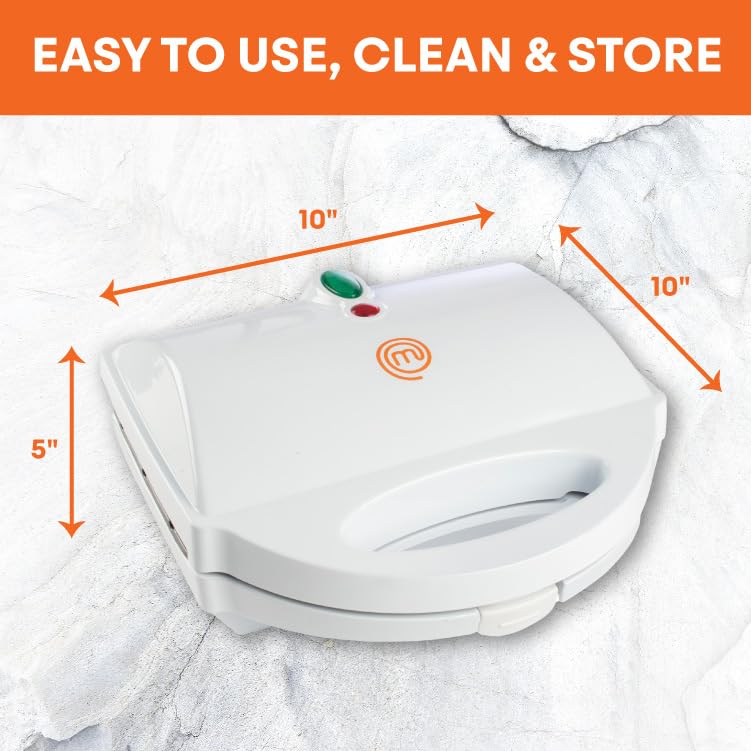 SCS Direct صانع نقانق الذرة ماستر شيف مع 50 سيخ - ماكينة خبز كهربائية غير لاصقة ودليل وصفات - آلة قلي لصنع النقانق، أصابع جبنة الموتزاريلا، كعك، طعام مصغر لمهرجان، هدية عيد الميلاد الممتعة - Image 3