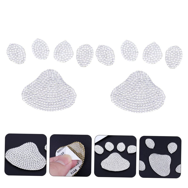 ملصقات سيارة لامعة لطيفة 2 قطعة ملصقات لاصقة للأولاد والبنات نشاط DIY - Image 4