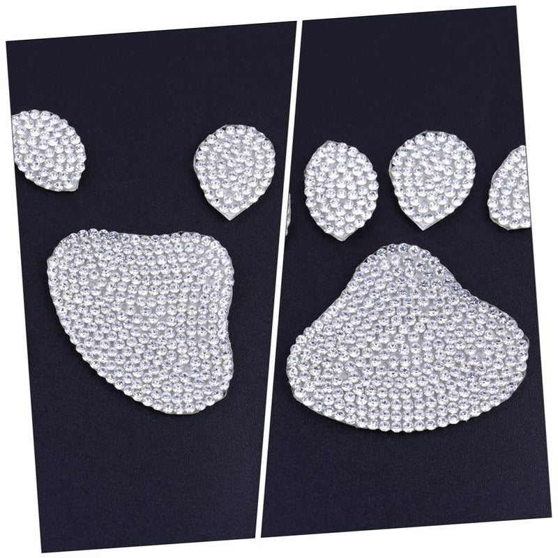 ملصقات سيارة لامعة لطيفة 2 قطعة ملصقات لاصقة للأولاد والبنات نشاط DIY - Image 3