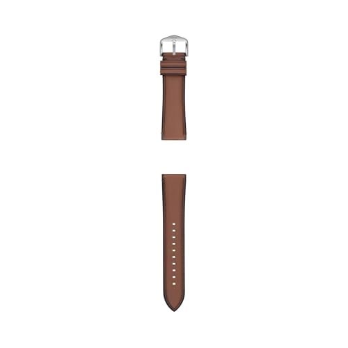 Fossil Mens 22mm Medium Brown LiteHide Leather Watch Band - Image 3