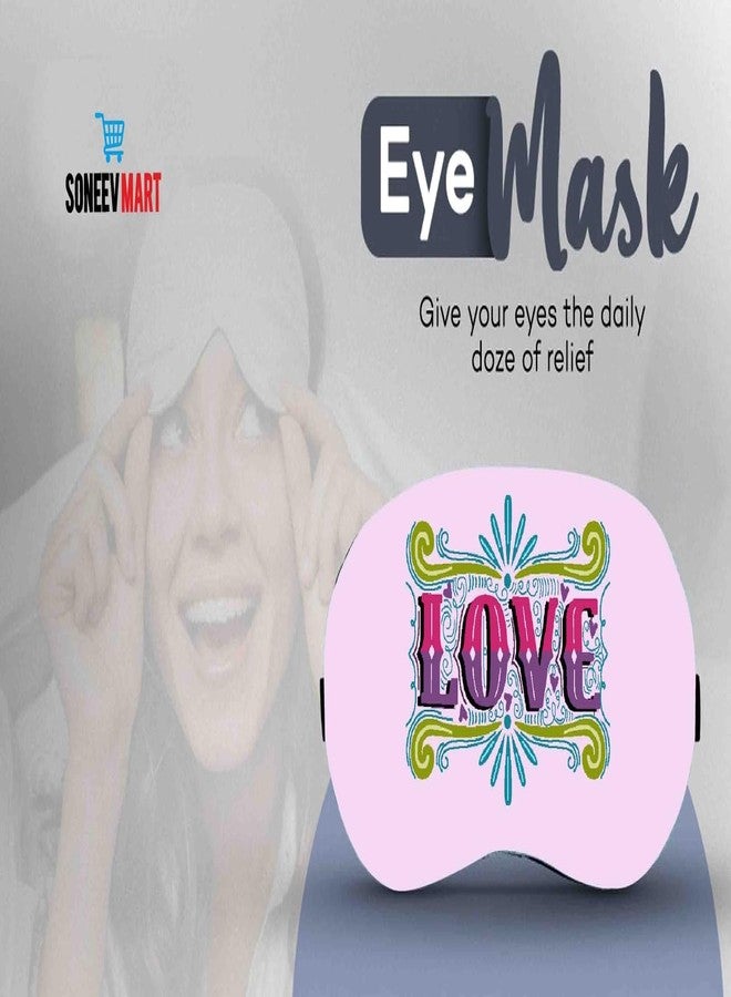 SONEEV MART قناع العين الجل الفاخر من سونيف مارت للاسترخاء المهدئ وتخفيف التوتر، قابل لإعادة الاستخدام، ومثالي للعلاج البارد، لعلاج انتفاخ العينين والهالات السوداء والصداع. - Image 5