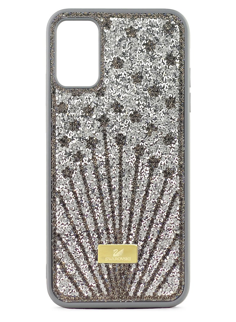 Case For Oppo Reno 6 4G Case Glitter Sparkle Diamond Crystal Bling Case with Bling Ultra Thin Lightweight Full Body Shockproof Anti-Scratch Protective Cover (Grey)