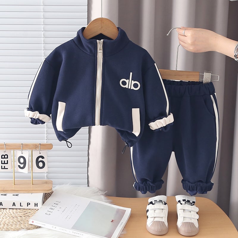 ChicPoint 2 Pcs 2-5years Boys Pants Suit - Image 1