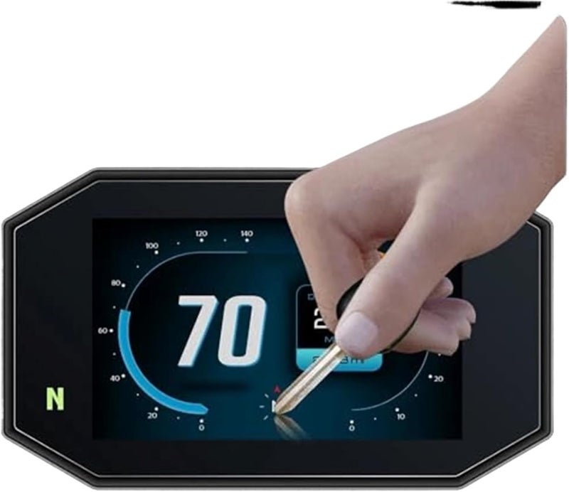 Wivplex Motorcycle Dashboard Screen Protector for MT 07 2023 - Image 2