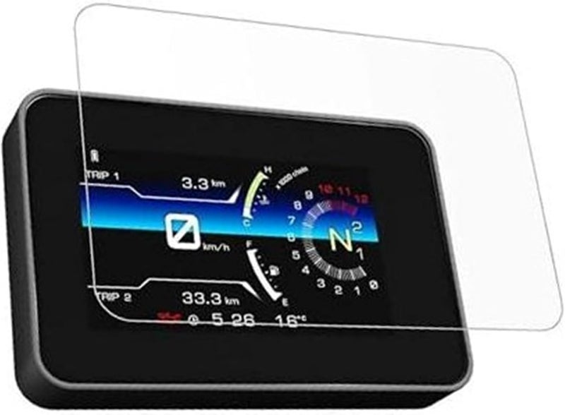 Wivplex Motorcycle Dashboard Screen Protector for MT 07 2023 - Image 1