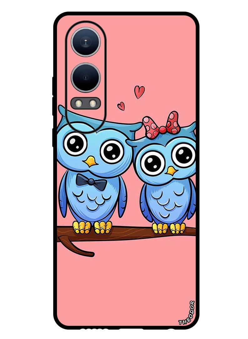 Theodor Protective Case Anti Scratch Shock Proof Bumper Cover For OnePlus Nord CE4 Lite Owls - Image 1