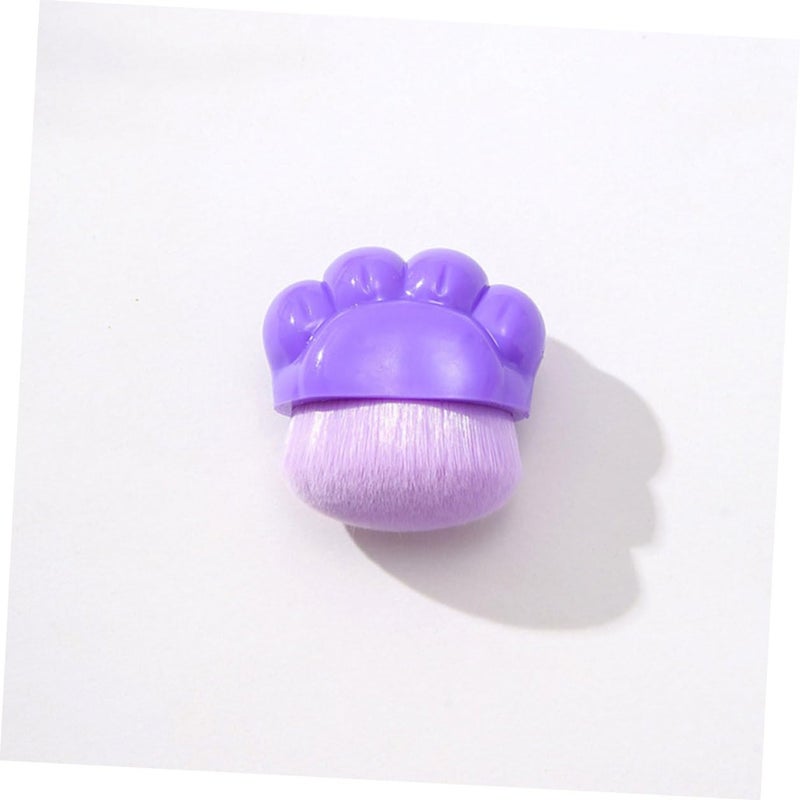 Cat Claw Foundation Brush and Concealer Brush 2pcs Portable Kitten Paw Shaped for Travel and Face Cosmetics Application - Image 5