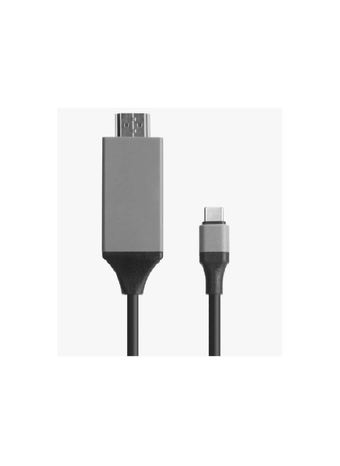Generic Type-C to HDMI USB 3.1 Compatible Adapter Cable HDTV 30Hz 4K USB-C Cable For PC Monitor.  - Image 1