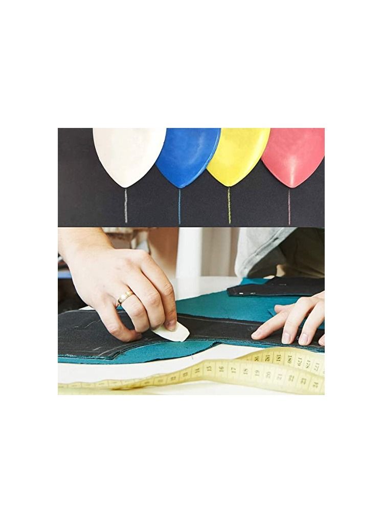 Tailor's Chalk, Sewing Chalk, Triangle Chalks, Fabric Marker Chalk Dressmakers Tailor Chalk Sewing Tool for Tailoring, Sewing, Quilting, Crafting, Notions, Fabric Marking DIY Make Clothes