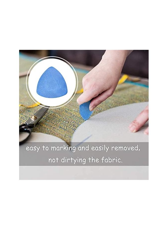 Tailor's Chalk, Sewing Chalk, Triangle Chalks, Fabric Marker Chalk Dressmakers Tailor Chalk Sewing Tool for Tailoring, Sewing, Quilting, Crafting, Notions, Fabric Marking DIY Make Clothes