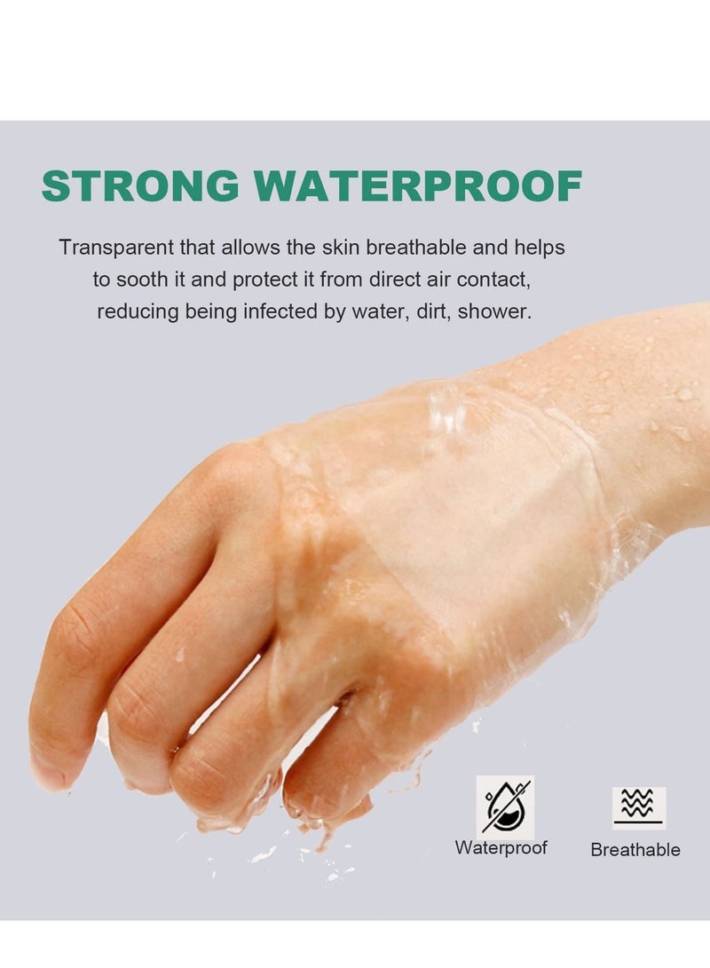 Excefore Tattoo Aftercare Bandage, Transparent Film Dressing, second Skin Healing Protective Bandages Stretch Antibacterial Wound Tape,Dermalize (2 m x 15 cm) - Image 4