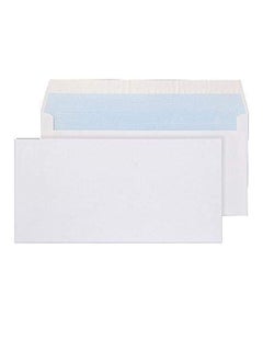 Generic Envelopes White Color (115 x 225mm, White, 50 Pieces) 