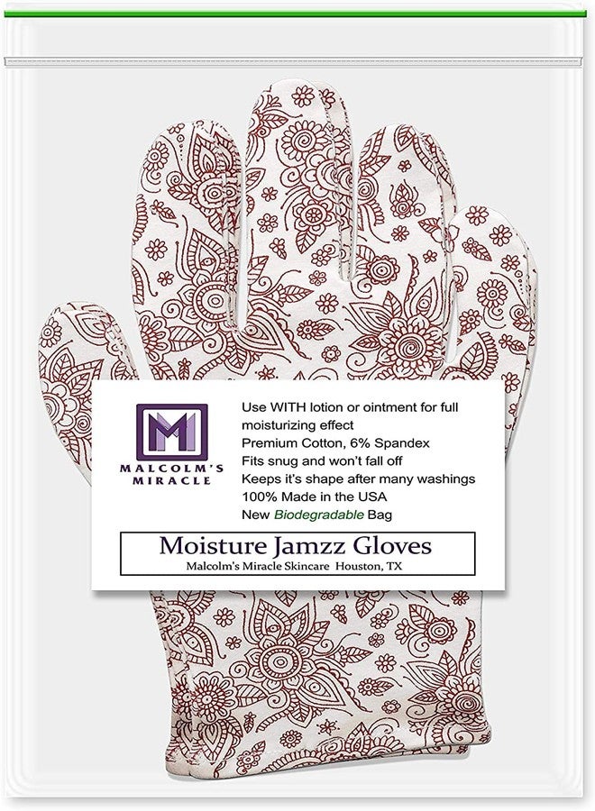 Malcolm's Miracle Henna Moisturizing Gloves - Lasts 2 Years - Made in The USA (Men's XL) - Image 3
