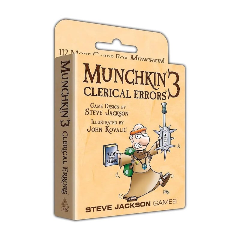 Steve Jackson Games Munchkin 3 - Clerical Errors, Multi - Image 3