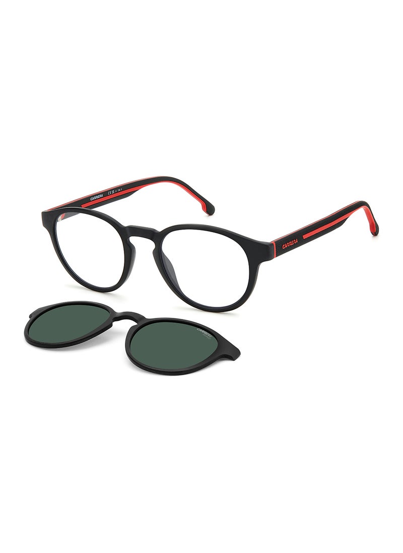 Carrera نظارة شمسية بيضاوية مستقطبة للرجال - Ca 8066/Cs أسود ملليمتر - حجم العدسة: 50 ملم  - Image 1