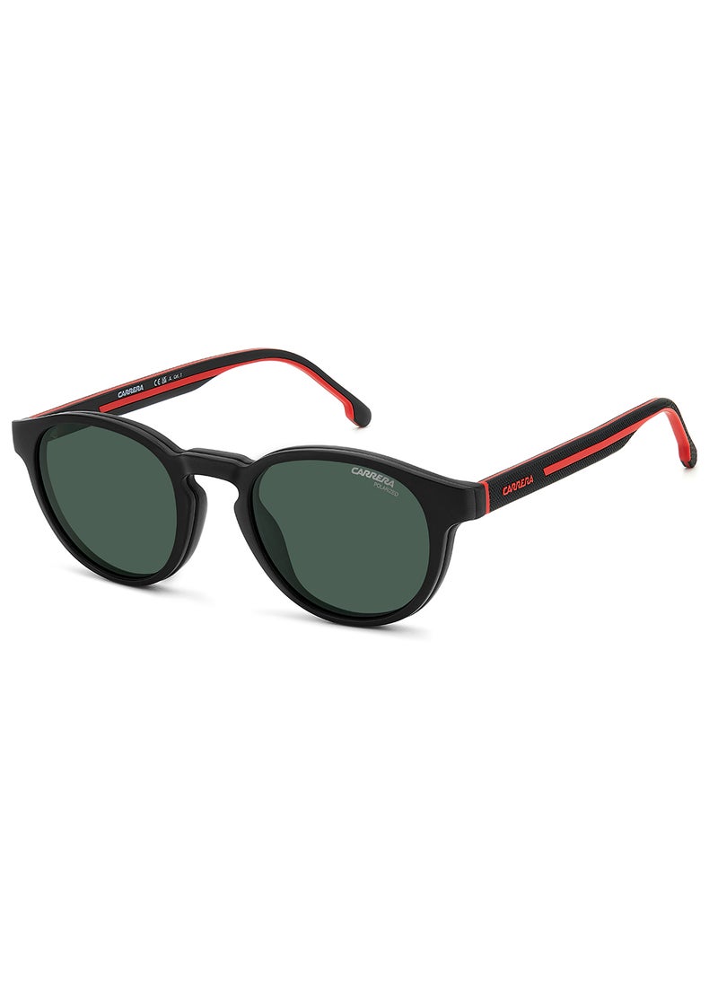 Carrera نظارة شمسية بيضاوية مستقطبة للرجال - Ca 8066/Cs أسود ملليمتر - حجم العدسة: 50 ملم  - Image 5