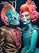 Cross & Glory 1000 Piece Jigsaw Puzzle for Adults Cross Glory Meet The Aliens Series Collectible SciFi Illustration Nymira and Dantar - Image 2