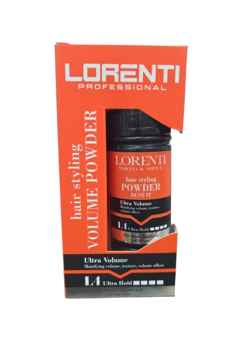 LORENTI - Styling Powder Creates Volume And Texture With A Matte Look 20g - Image 1