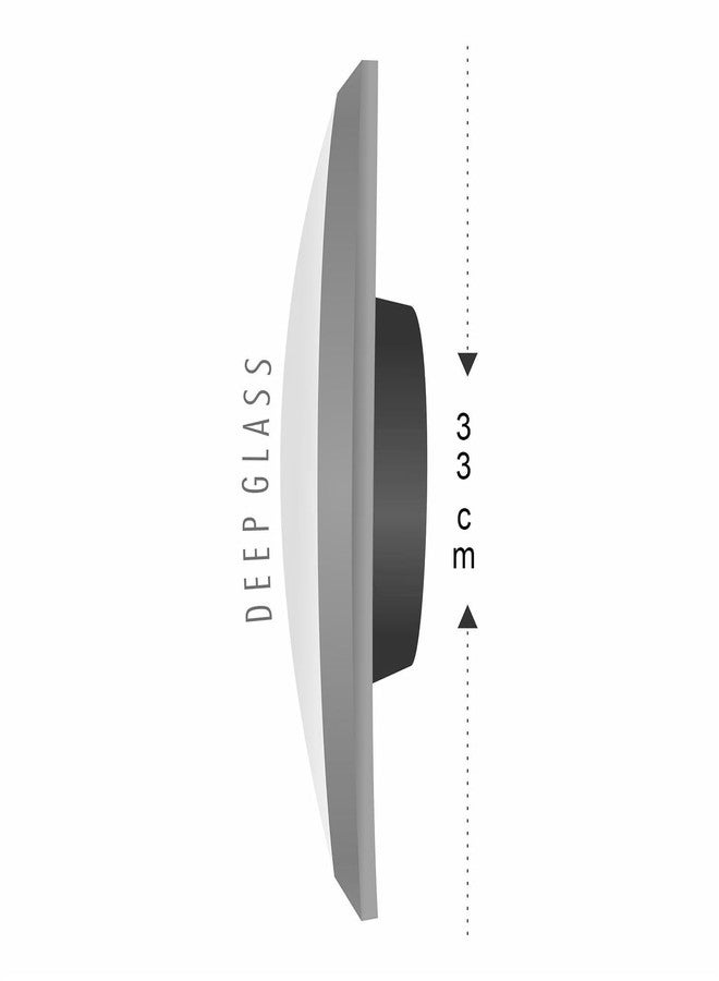Elica Modern Wall Clock, Sleek Blue Frame with White Dial, Round Analogue Clock (Blue) - Image 4