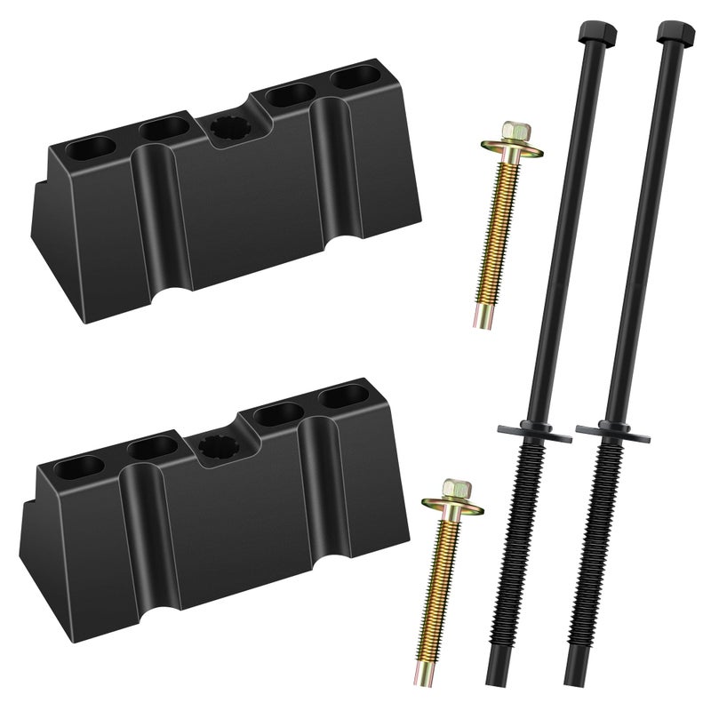 Meonum 2 Set Battery Hold Down Compatible with Ford 00588 LincolnMercury Select Models Base Clamp Battery Hold Down Kit Battery Tie Down with 2 Stainless Steel Bolts - Image 3