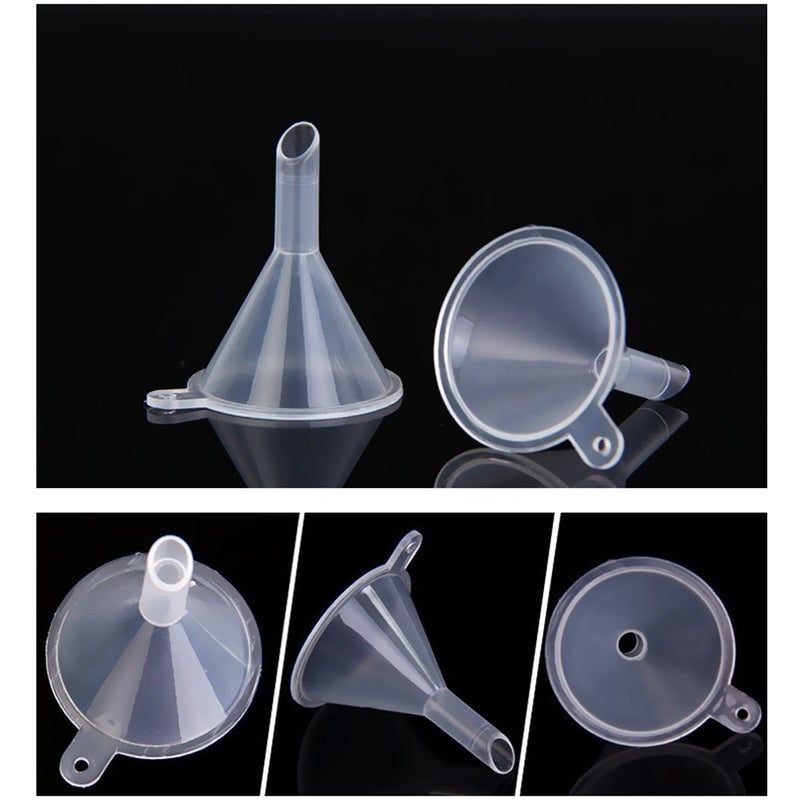 DIY Crafts Pack Of 15 Mini Funnel Mini Funnels Mini Funnels PP for Lab Bottle Chemical Liquid Essential Oils O Pack Of 15 Mini Funnel Mini Funnels - Image 3