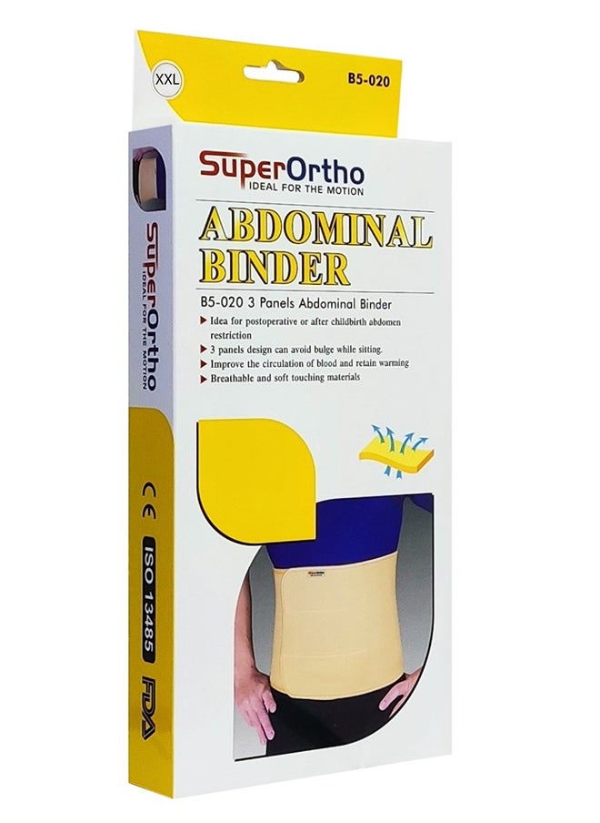 SuperOrtho Super Ortho Abdominal Binder 3 Panels - B5-020 Xxl 