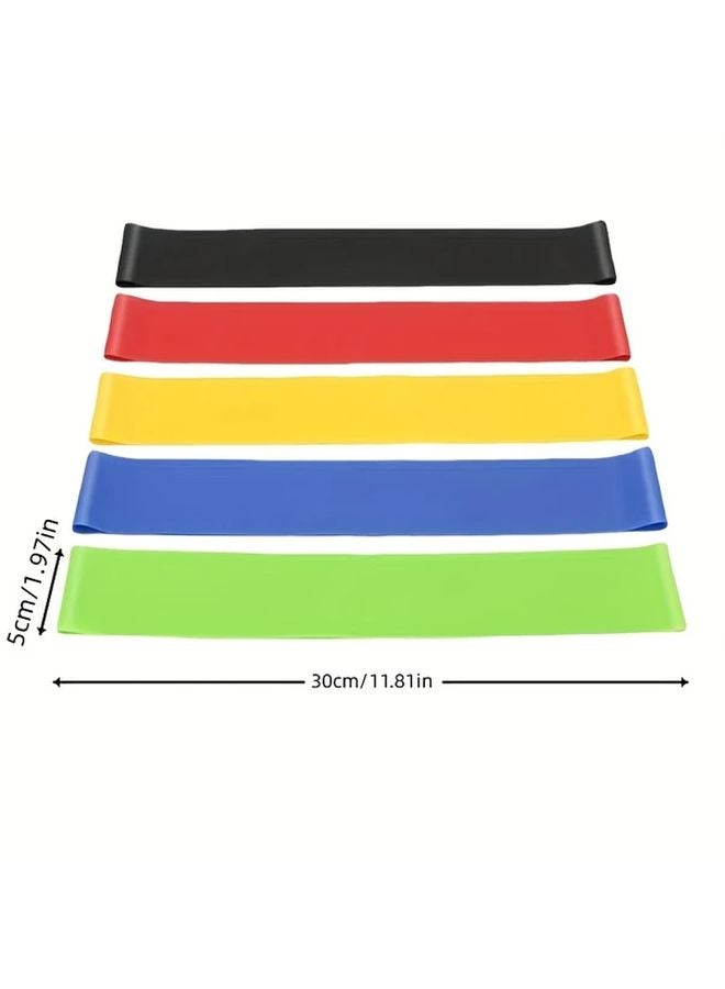 3pcs Heavy Duty Elastic Chair Leg Restraint Straps Green Exercise Bands - Image 3