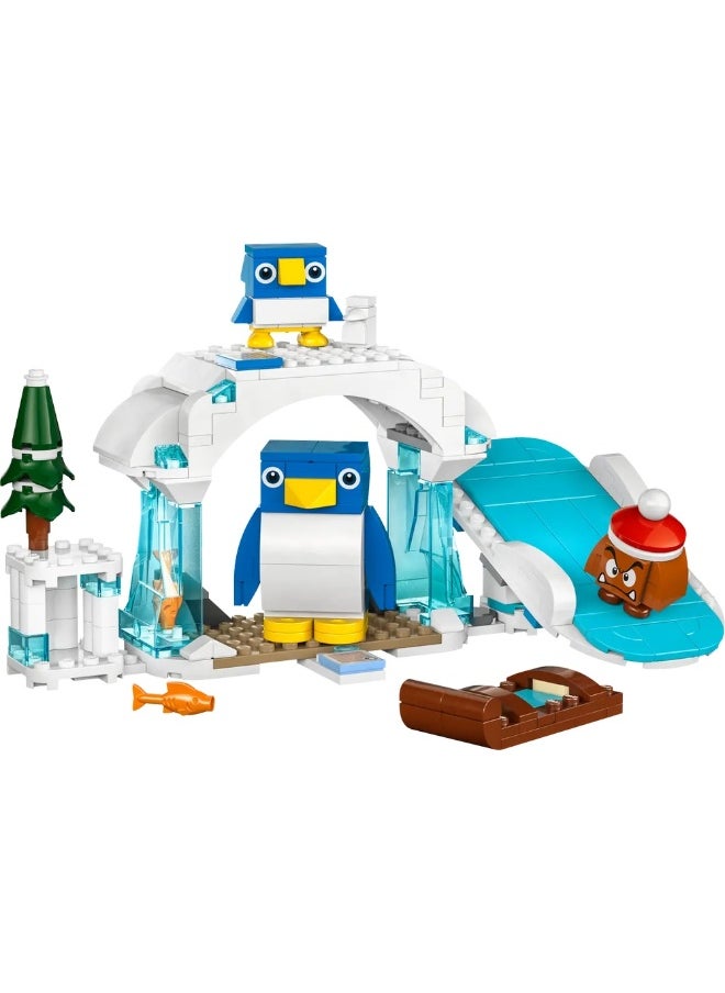 LEGO LEGO - Super Mario Penguin Family Snow Adventure Expansion Set 228 Pieces - 71430  - Image 2