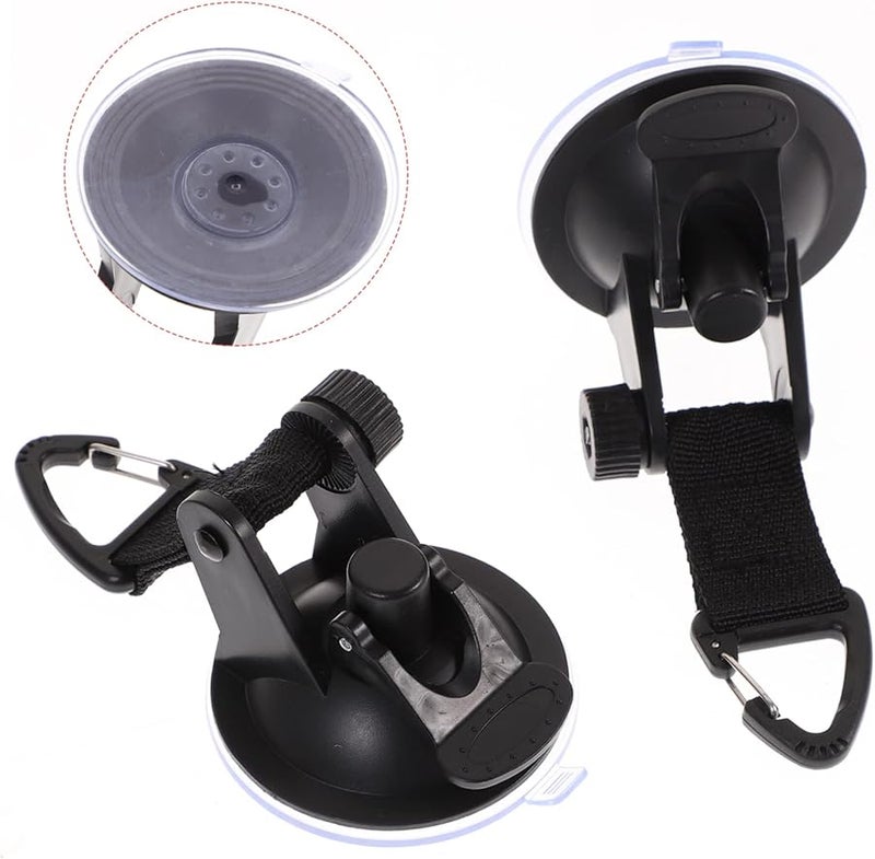 خطافات شفاطة خيمة ثقيلة 4 قطع مشابك قماش محمولة مقاومة للرياح للتخييم - Image 3