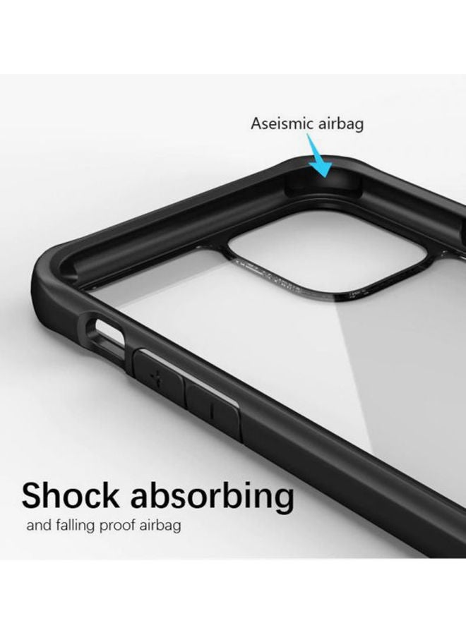 NIBEMINENT Protective Case Cover For Apple iPhone 11 Pro Max Clear/Black  - Image 3