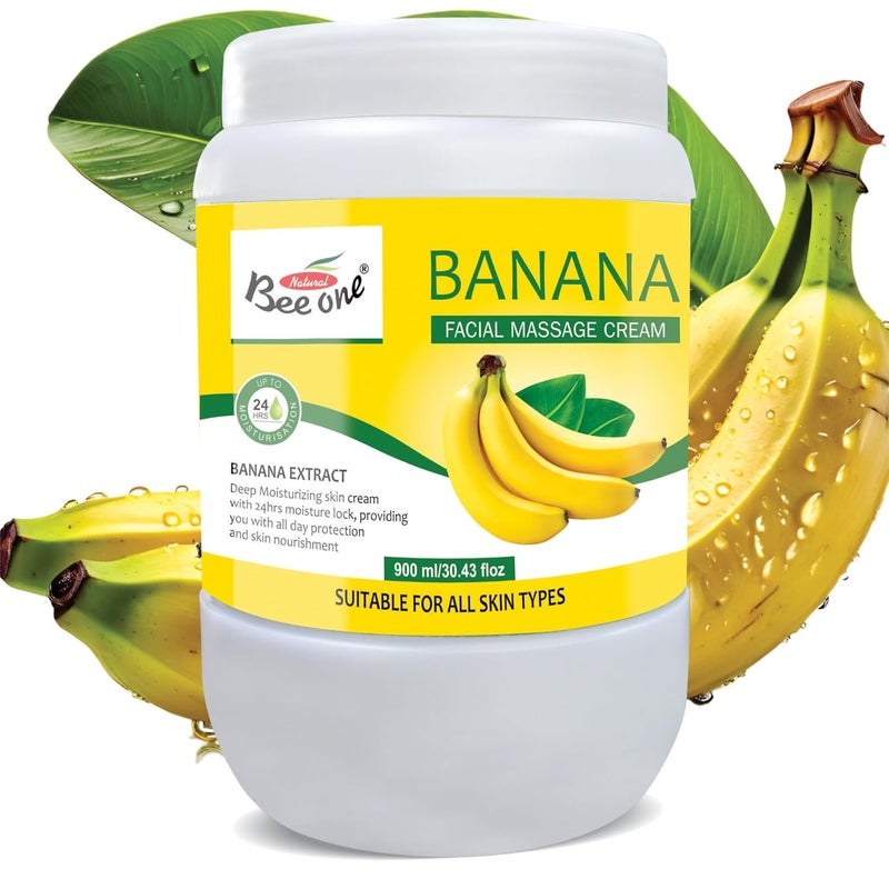 BEEONE Banana Massage Cream 900 ML - Image 1