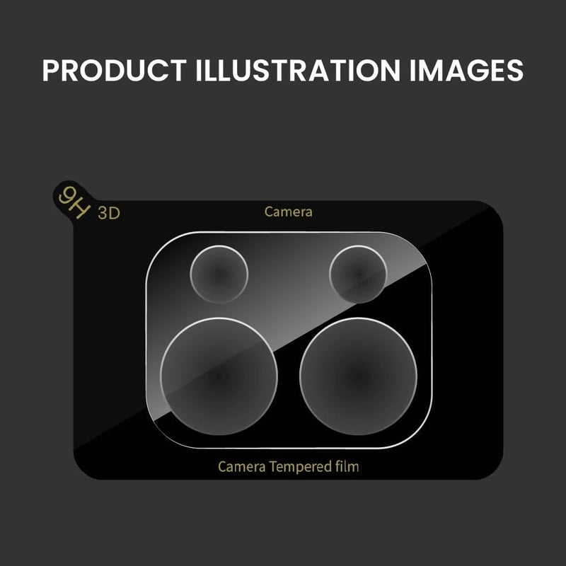 FIRST MART Premium Camera Lens Protection For Oppo Reno 13 5G (6.59 Inches) With Edge-to-Edge Protector Coverage and Installation Kit |Black, Pack of 1 - Image 4