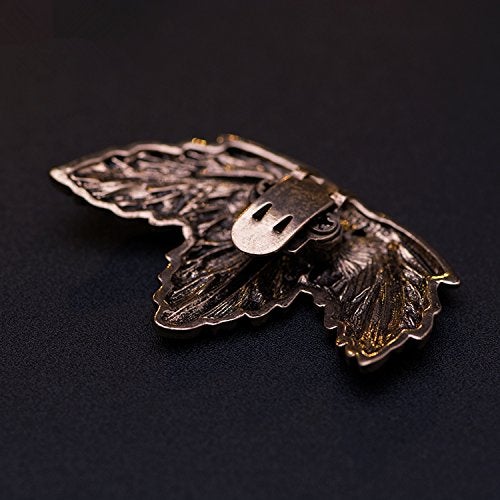 Douqu 2 Pcs Shoes Dress Hat Accessories Fashion Vintage Shoe Clips Elegant Leaves Removable Shoe Charms (Ancient Gold) - Image 4