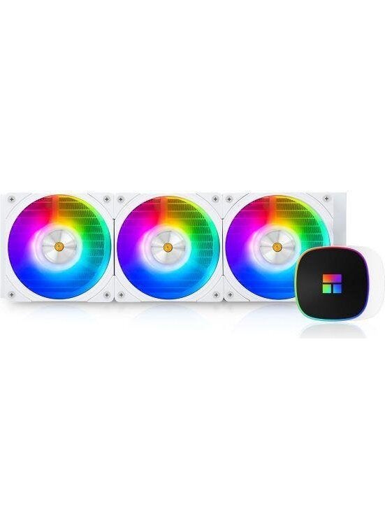 Thermalright مبرد سائل معالج متوافق مع إنتل-أي إم دي فروزن هوريزون 360 ARGB 360 مم أبيض  - Image 1