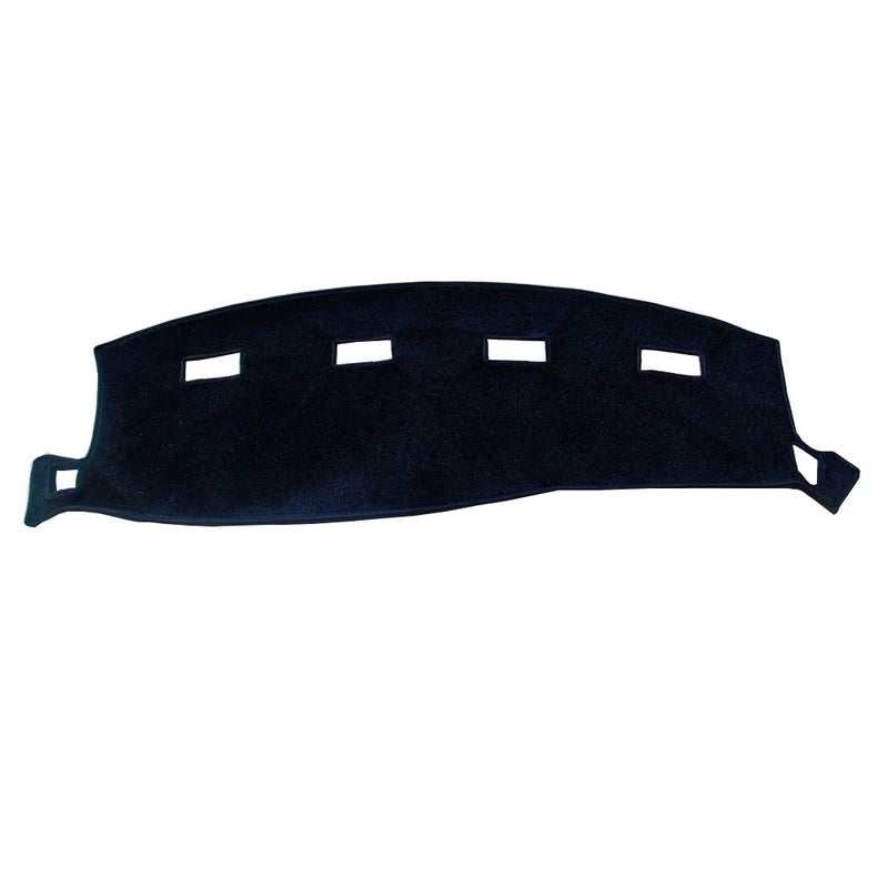 Hex Autoparts Dashboard Dash Board Cover Mat Carpet Compatible with 2002-2005 Dodge Ram 1500 2003-2005 Dodge Ram 2500 3500 (Black) - Image 1