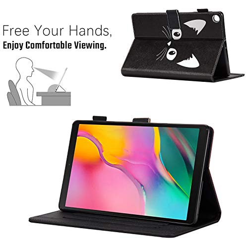 Dteck (2019) Galaxy Tab A 10.1 Case (Model SM-T510/T515) - PU Leather Protective Folio Case with [Adjustable Viewing Angles] Cute Stand Cover for Samsung Galaxy Tab A 10.1 inch 2019 Released, Mew - Image 5
