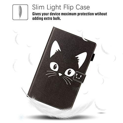 Dteck (2019) Galaxy Tab A 10.1 Case (Model SM-T510/T515) - PU Leather Protective Folio Case with [Adjustable Viewing Angles] Cute Stand Cover for Samsung Galaxy Tab A 10.1 inch 2019 Released, Mew - Image 4