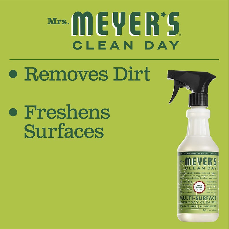 MRS. MEYER'S CLEAN DAY All-Purpose Cleaner Spray, Limited Edition Iowa Pine, 16 fl. oz - Image 4