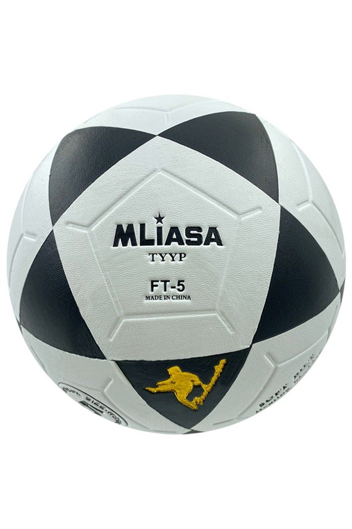 Mikasa Size 5 Football – Multi-Color Design – Deflated for Easy Storage – Durable Training Ball - Image 3