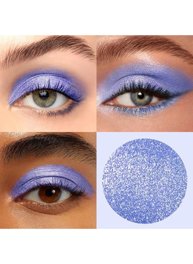 Hotiary Glitter Liquid Eyeshadow, Metallic Glitter Shimmer Sparkling Eye Shadow, Long Lasting Waterproof High Pigments Sparkling Makeup Kit for Eyes, Metals Gloss Eyeliner Pen - Image 3