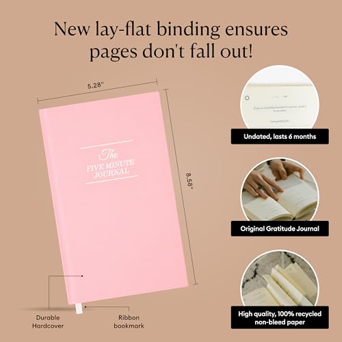 Intelligent Change: The Five Minute Journal - Daily Gratitude Journal for Happiness, Mindfulness, and Reflection - Undated Life Planner - Image 5