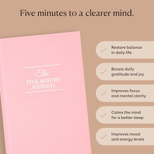 Intelligent Change: The Five Minute Journal - Daily Gratitude Journal for Happiness, Mindfulness, and Reflection - Undated Life Planner - Image 2