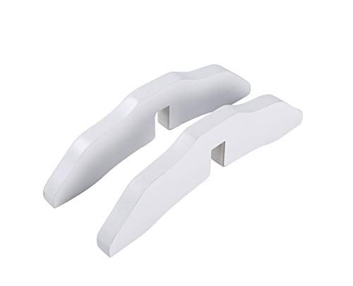 PAWLAND Support Feet for 360 Degree Configurable Dog gate Gate Collection (White) - Image 1