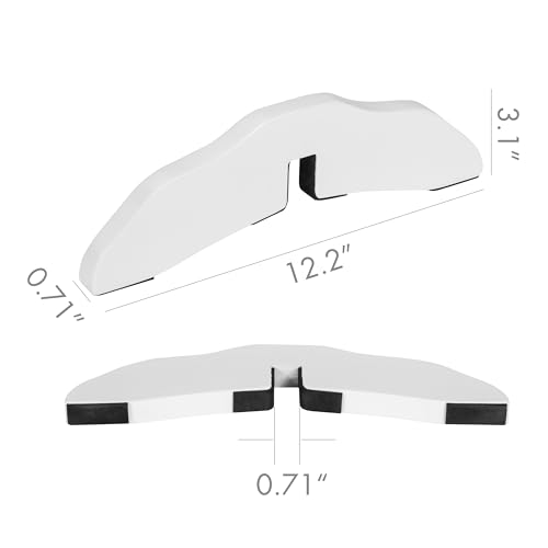 PAWLAND Support Feet for 360 Degree Configurable Dog gate Gate Collection (White) - Image 5