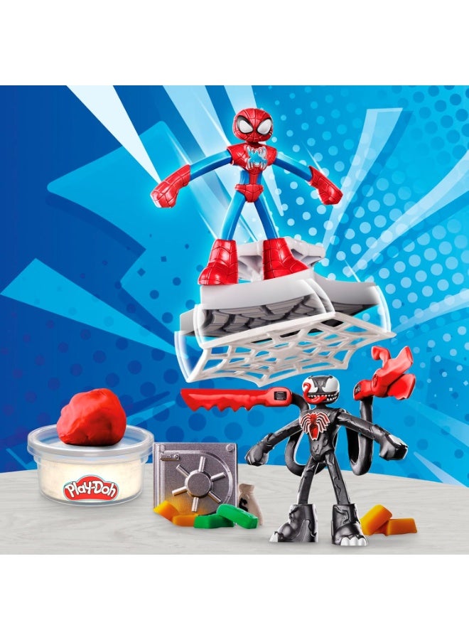 بلاي دوه مجموعة لعب مارفل سبايدرمان من بلاي دوه - ألعاب خيالية للأطفال - Image 2