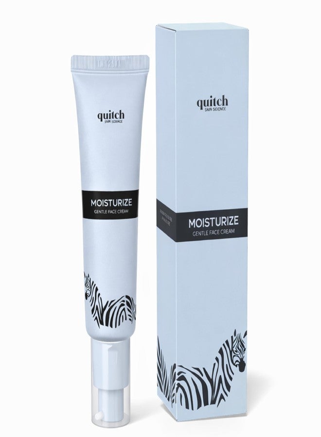 quitch Skin Science Moisturizing Cream Fragrance-Free, Non-Irritating Daily Face Cream, Lightweight Hydration for Dry & Reactive Skin, Korean Skincare - Image 1