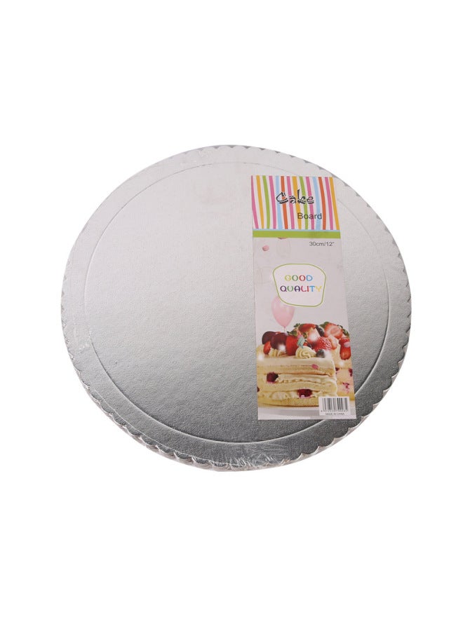 Cake Board Cake Base Cake Pad 6-inch 8-inch 10-inch 12-inch 14-inch 16-inch-Size:Embossed Round Gold 25cm